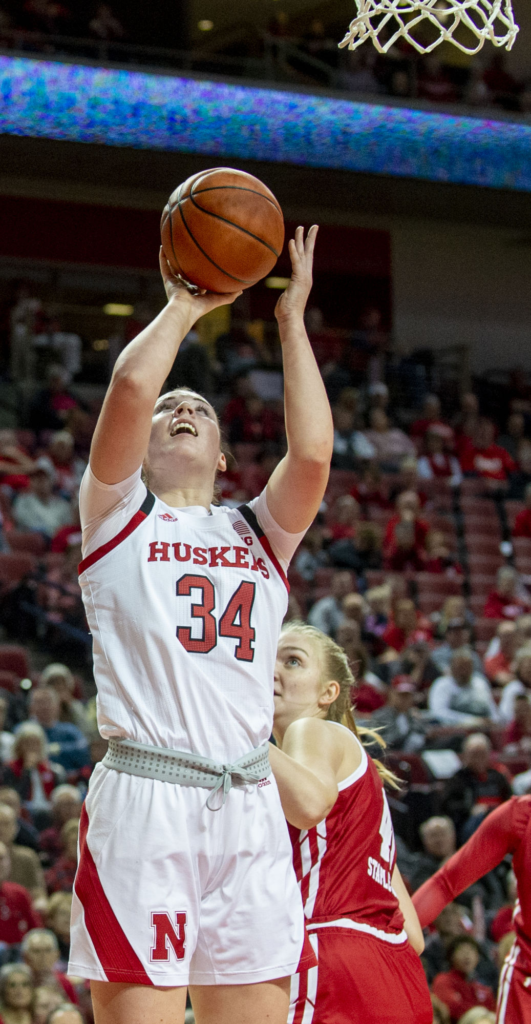 Nebraska vs. Wisconsin women's basketball, 1.9